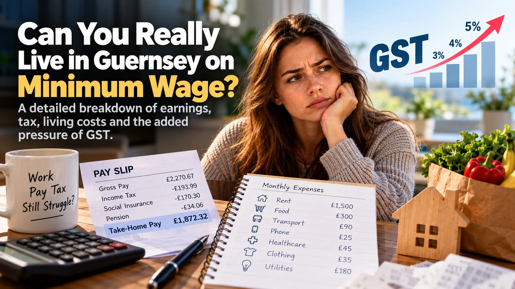Guernsey's Minimum Wage: Enough to Work, But Not Enough to Live?
