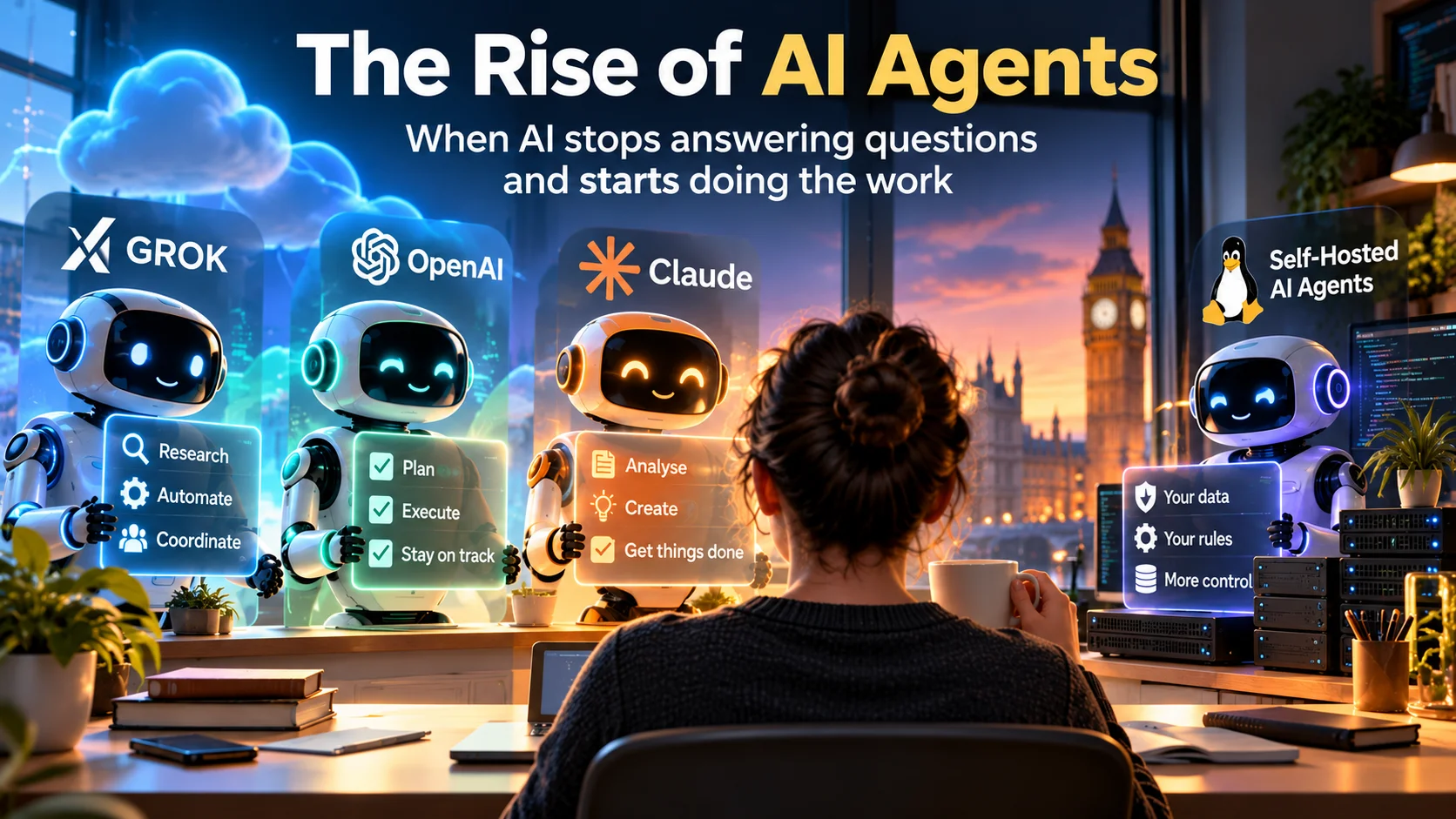 The Rise of AI Agents: When AI Stops Answering Questions and Starts Doing the Work